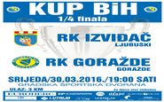 Uzvratne utakmice KUP-a, rukometaši dočekuju Goražde, rukometašice gostuju na Ilidži