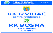 U subotu u Gradskoj športskoj dvorani derbi kola  Izviđač Central osiguranje  – Bosna Centrotrans