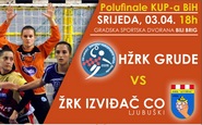 Rukometašice Izviđač CO sutra u Grudama brane prednost iz prvog susreta