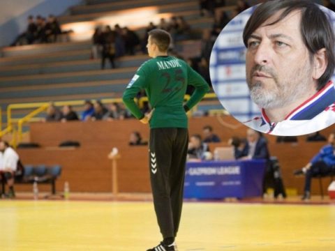Matej Mandić mladi vratar Izviđača CO kuca na vrata reprezentacije Hrvatske