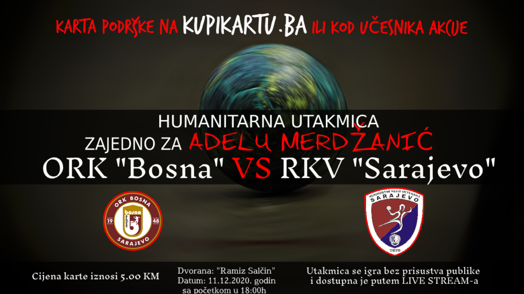 Humanitarna utakmica: Zajedno za Adelu Merdžanić