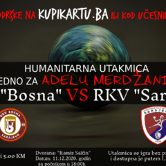 Humanitarna utakmica: Zajedno za Adelu Merdžanić