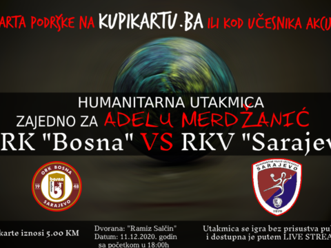 Humanitarna utakmica: Zajedno za Adelu Merdžanić