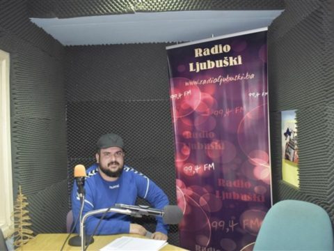 Toni Čolina u programu Radija Ljubuški – audio