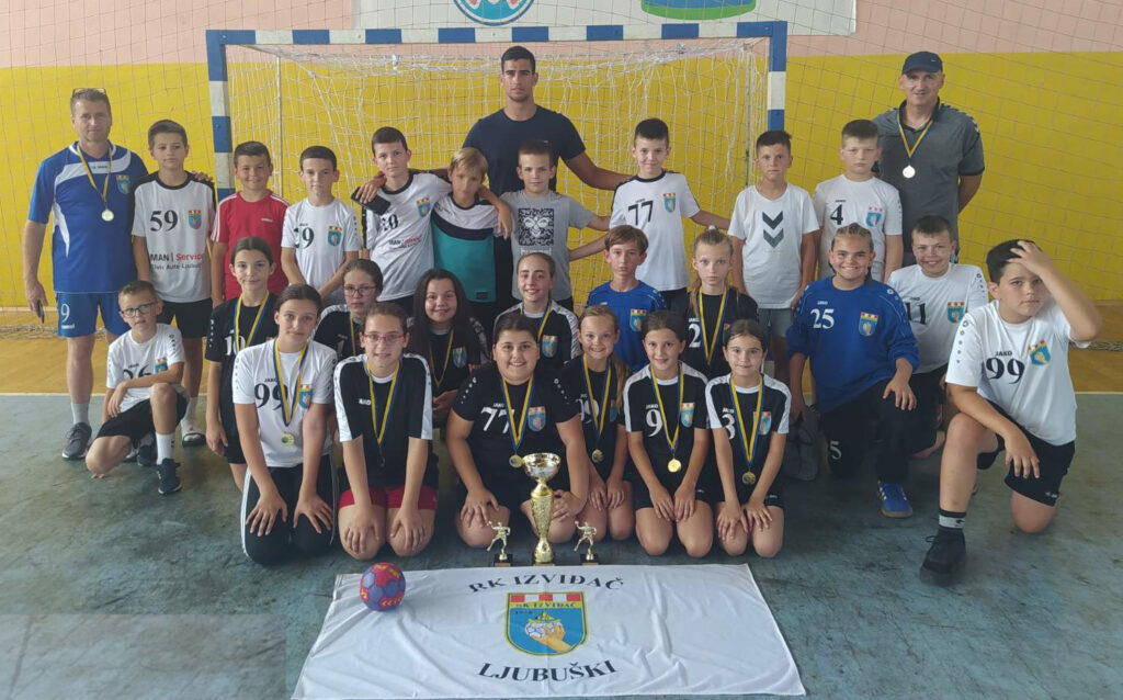 Rukometašice rođene 2010. prvakinje BiH, rukometaši peti