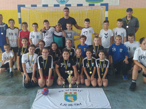 Rukometašice rođene 2010. prvakinje BiH, rukometaši peti