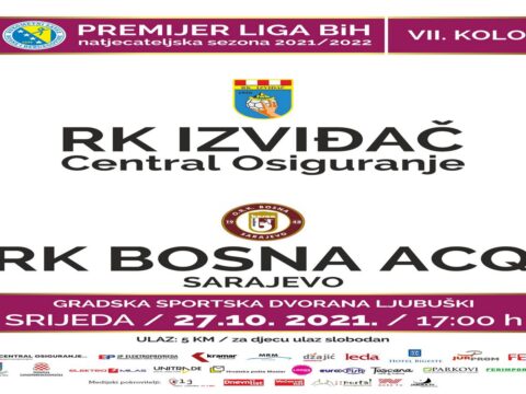 Sutra susret dvije najuspješnije momčadi u poslijeratnoj BiH