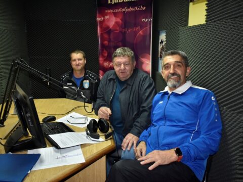 Voditelj i trener Škole rukometa u programu Radio Ljubuškog – audio