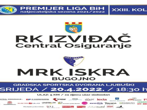 Sutra “Skautima” u goste stiže Iskra iz Bugojna