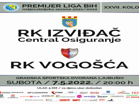 U subotu u Grdsku športsku dvoranu stiže momčad Vogošće