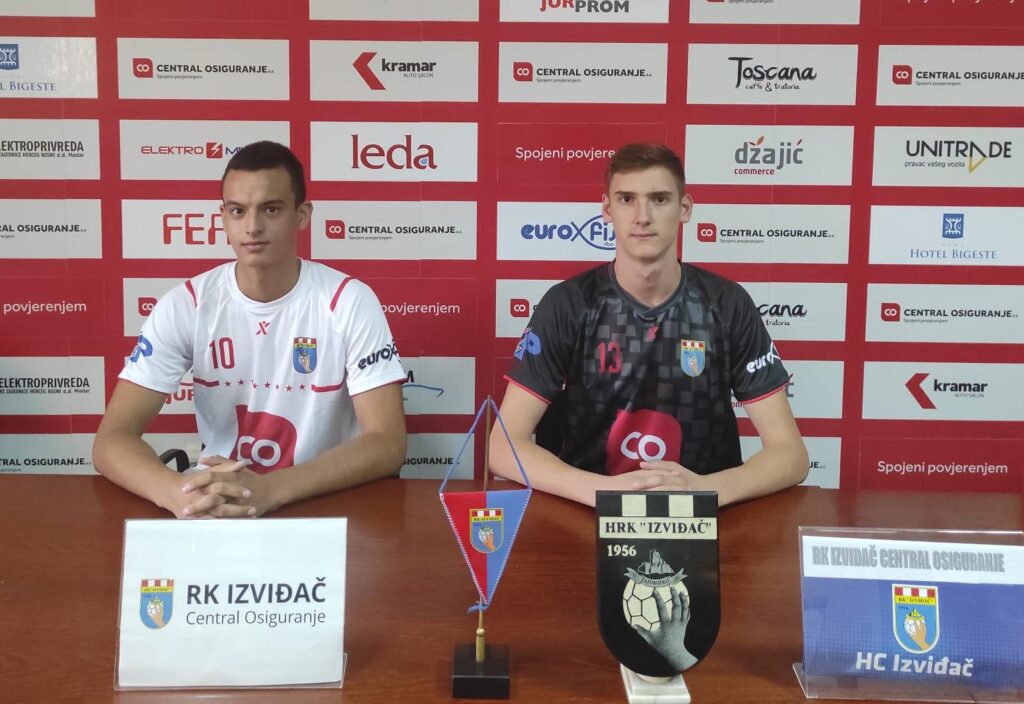 Mladi rukometaši Matej Šimić i Milan Dedić potpisali ugovore s našim klubom