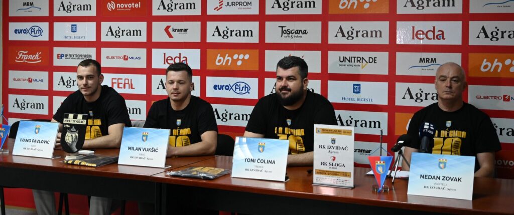 VIDEO & FOTO: Tiskovna uoči proslave 10. titule prvaka BiH i utakmice sa Slogom