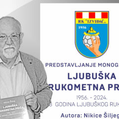 U petak prestavljanje monografije „Ljubuška rukometna priča“, autora Nikice Šiljega