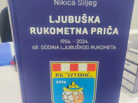OBAVIJEST O MOGUĆNOSTI KUPOVINE MONOGRAFIJE „LJUBUŠKA RUKOMETNA PRIČA“