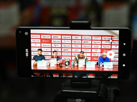 FOTO & VIDEO: Subotnji rukometni spektakl u Ljubuškom: Izviđač poziva navijače da ih podrže u utakmici protiv talijanskog Raimond Sassarija