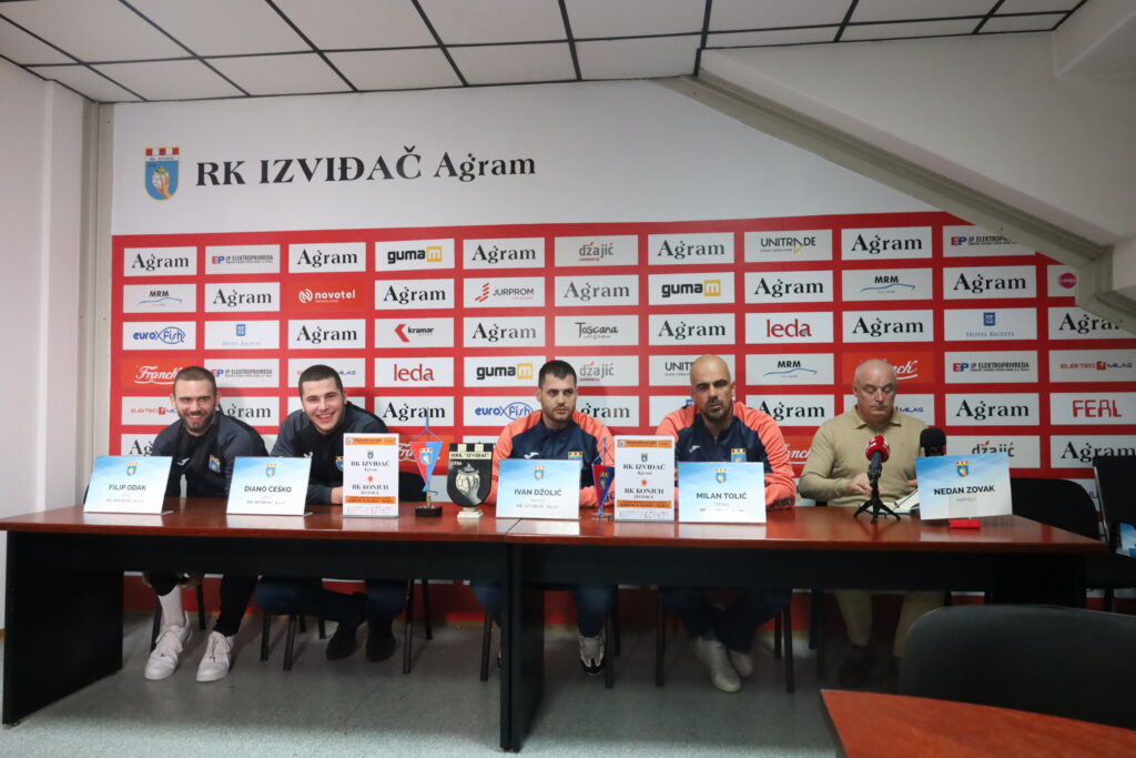 Tiskovna konferencija pred derbi 4. kola s momčadi Konjuha