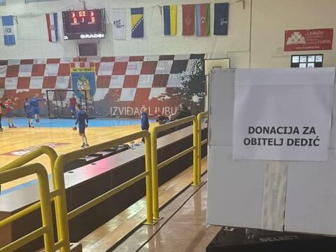 RK Izviđač Agram novčana sredstva prikupljena u humanitarnoj akciji donirao obitelji Dedić