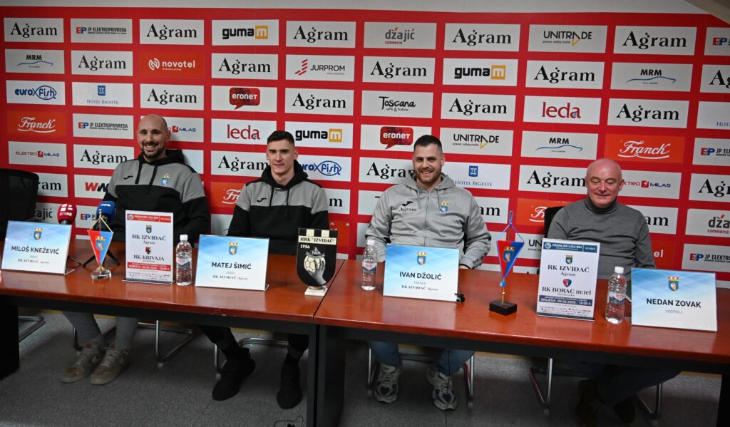 FOTO & VIDEO: Tiskovna uoči Borca i Krivaje, saznali protivnika u četvrtfinalu EHF Europskog kupa
