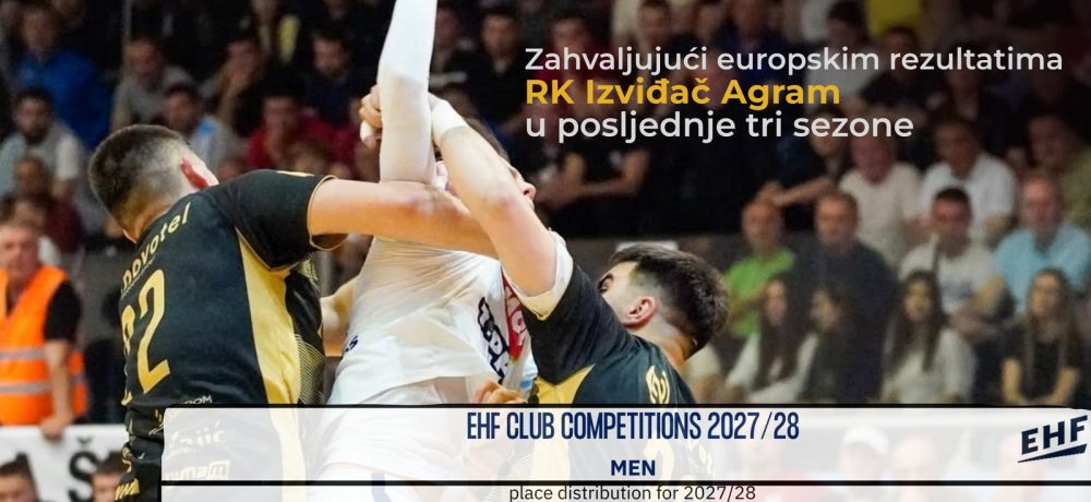 Bosna i Hercegovina broj jedan u EHF European Cupu – priznanje europskim rezultatima RK Izviđač Agram
