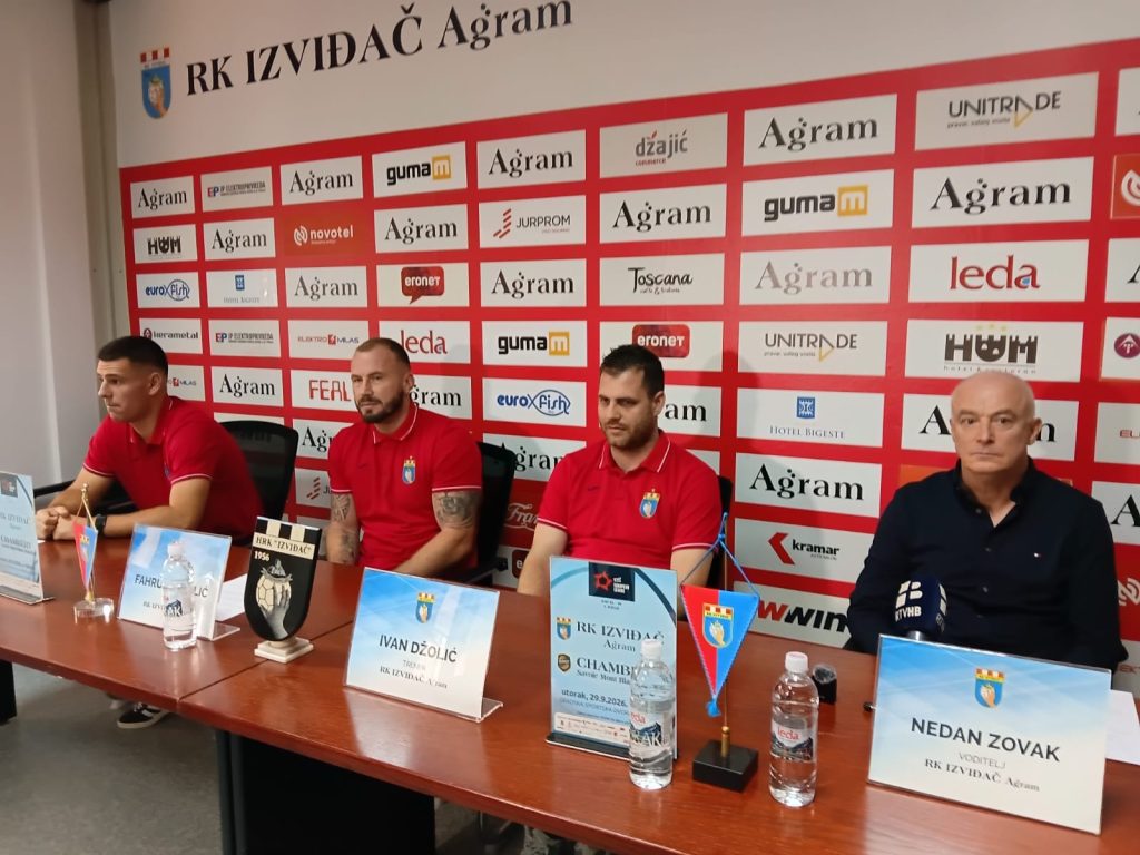 Tiskovna konferencija uoči utakmice s Chambéryjem
